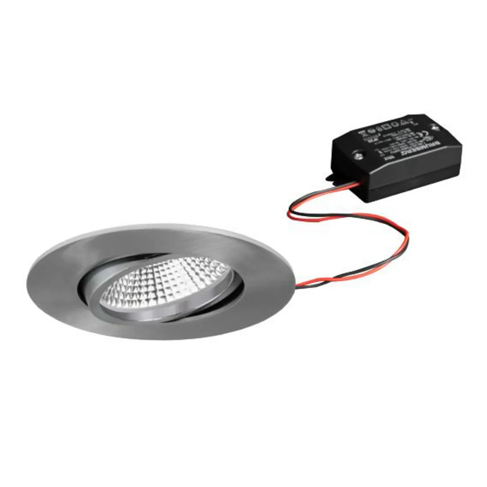 BRUMBERG BB23 empotrado IP65 no atenuable níquel