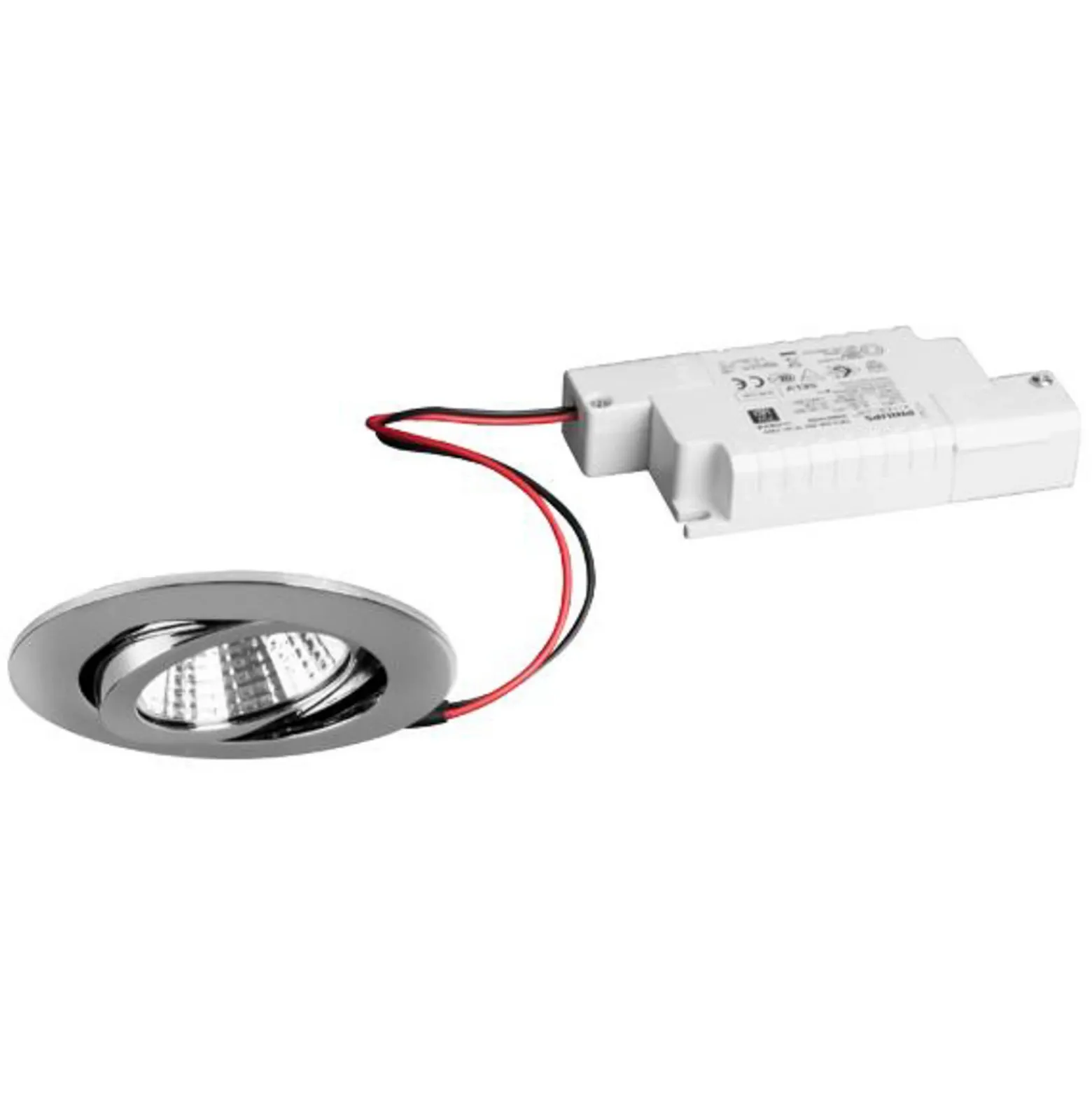 BRUMBERG BB03 empotrado RC driver angular cromo