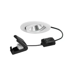 BRUMBERG BB03 Foco empotrable LED, caja de conexiones on/off blanco