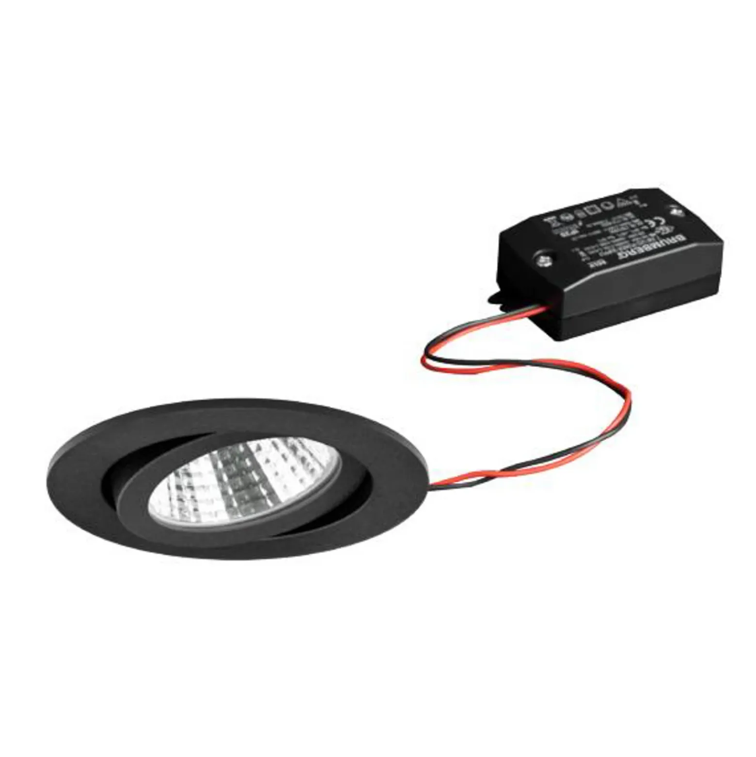 BRUMBERG BB03 foco empotrado no atenuable, negro