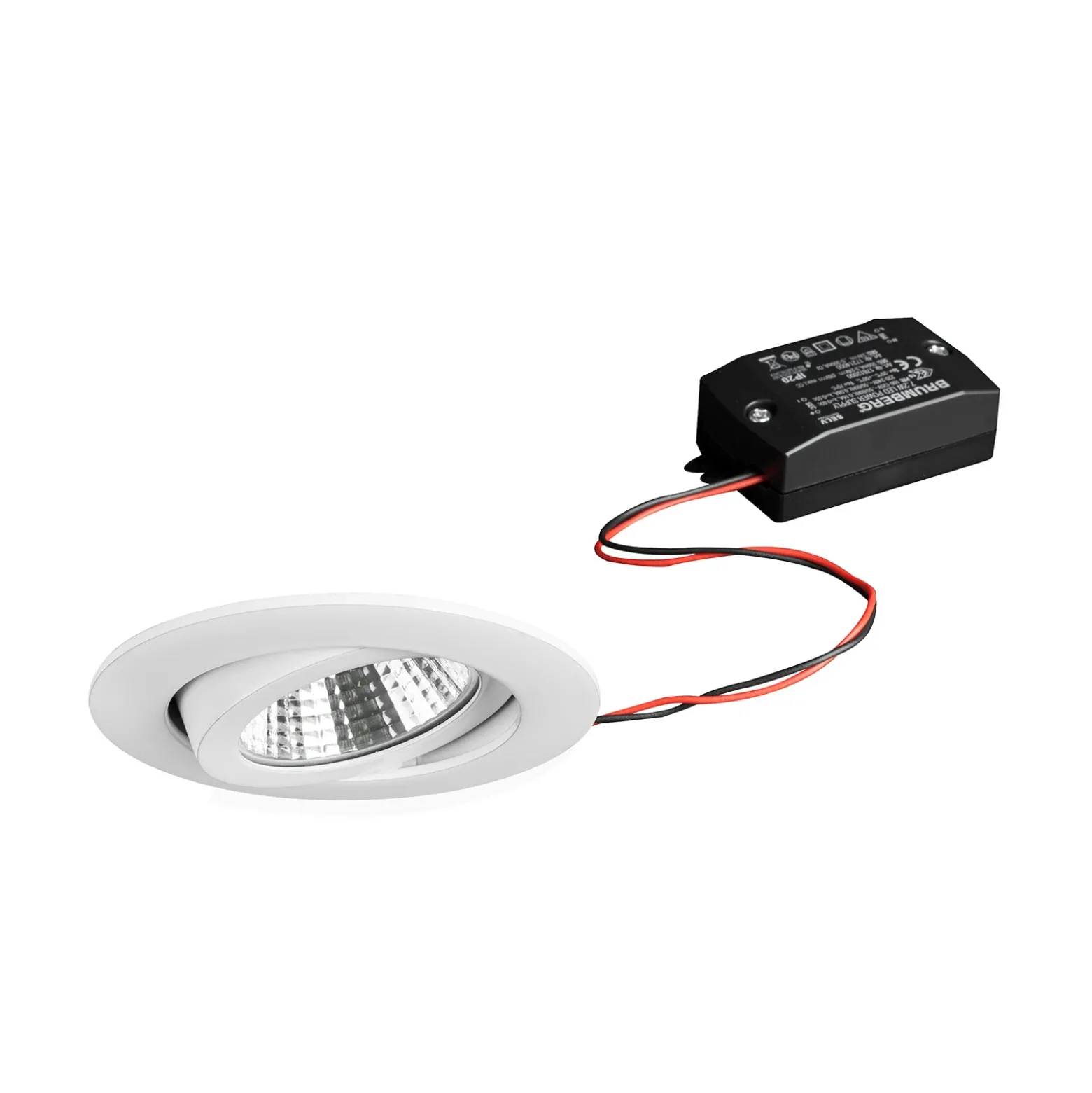 BRUMBERG BB03 foco empotrado no dim blanco brillo