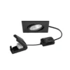 BRUMBERG BB25 foco LED IP65 caja de conexiones on/off negro mate