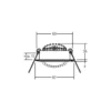 BRUMBERG BB03 RC driver angular blanco texturado
