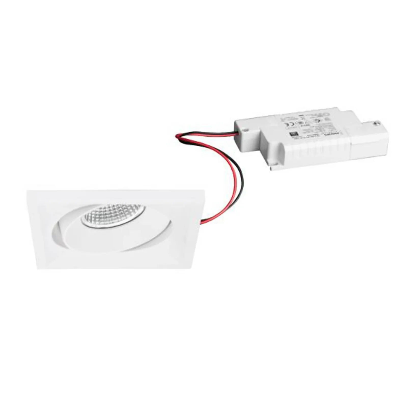 BRUMBERG BB38 RC driver angular blanco