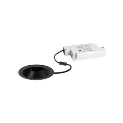 BRUMBERG Downlight LED empotrable Binato RC atenuable 3000K negro