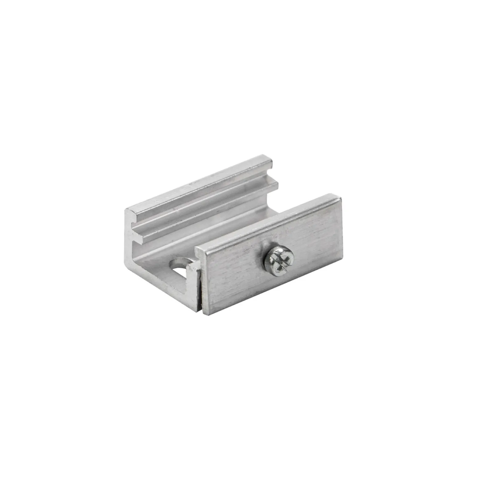 BRUMBERG: fijación de techo para el riel ONETRACK, aluminio mate