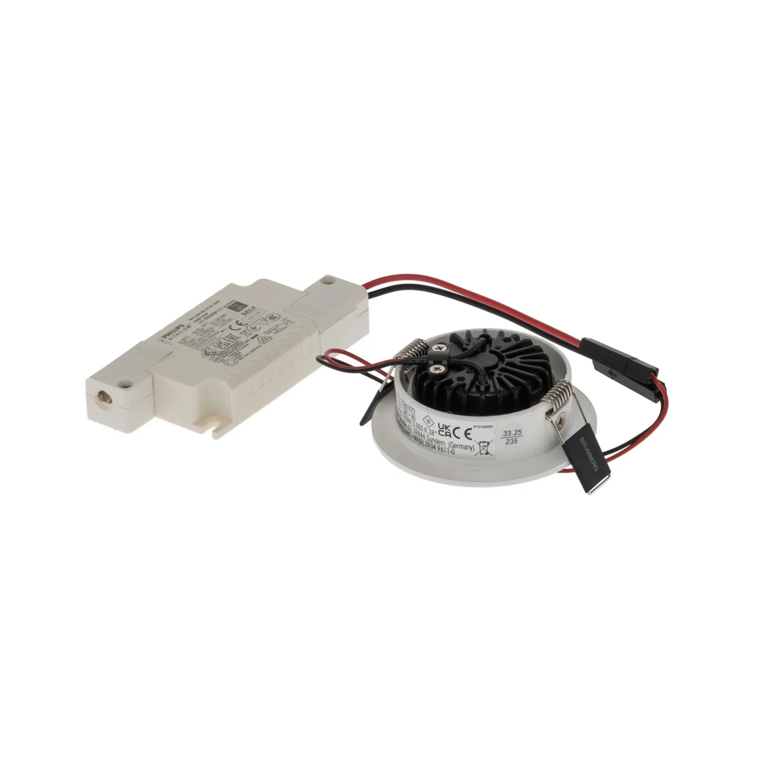 BRUMBERG foco atenuable 38° redondo blanco 3.000K