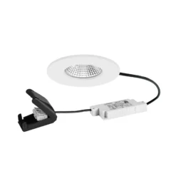 BRUMBERG foco empotrable BB20 IP65 RC caja de conexiones blanco texturado