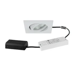 BRUMBERG Foco empotrable LED Tirrel-S Caja de conexiones DALI blanco mate