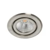BRUMBERG Foco empotrable LED BB09, RC atenuable, acero inoxidable