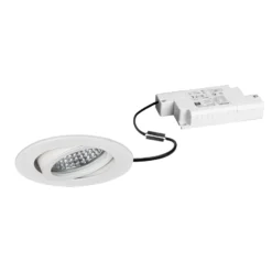 BRUMBERG Foco empotrable LED Tirrel-R, atenuable, blanco mate
