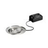 BRUMBERG Foco empotrable LED BB09, on/off, acero inoxidable