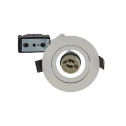 BRUMBERG foco empotrable Tirrel-R portalámpara GU10, blanco mate