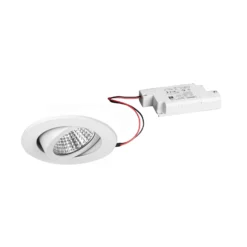 BRUMBERG foco IP65 redondo atenuable blanco