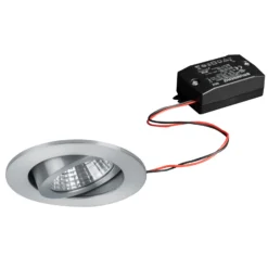 BRUMBERG foco LED 38° redondo aluminio 2.700K