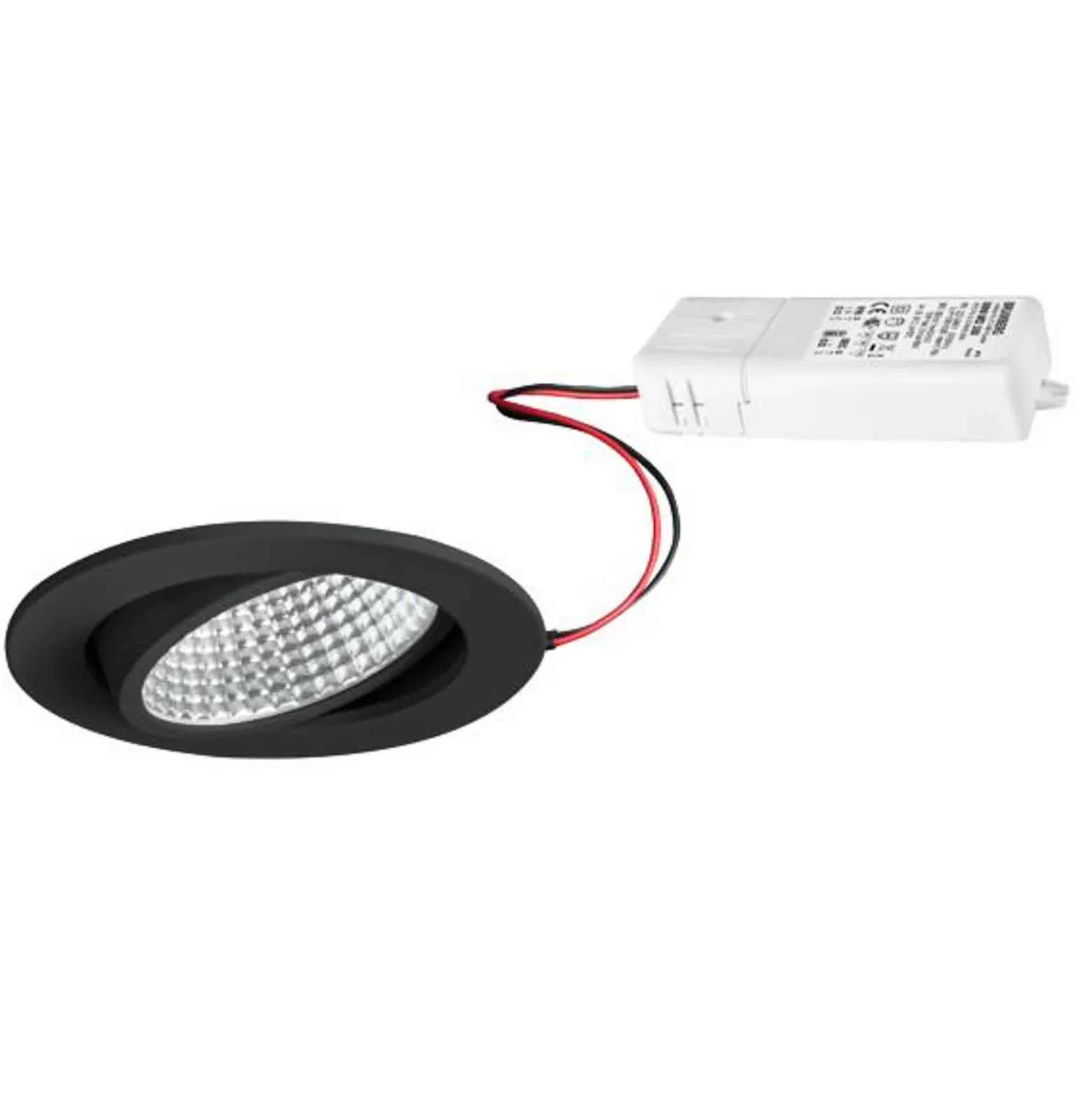 BRUMBERG Kerby-R foco LED, 3.000K, negro
