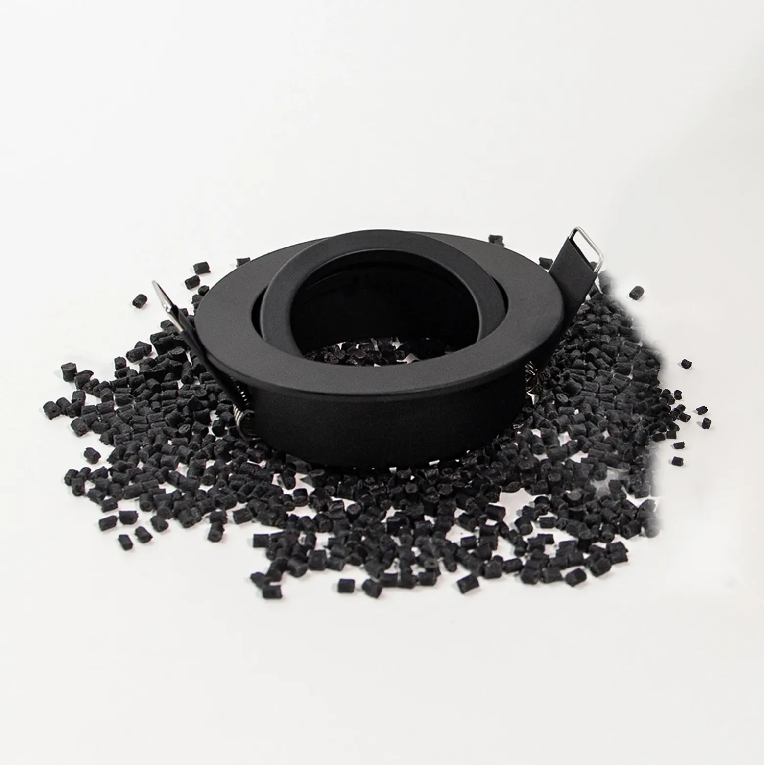 BRUMBERG Loop-R Foco LED empotrable 927 atenuable negro