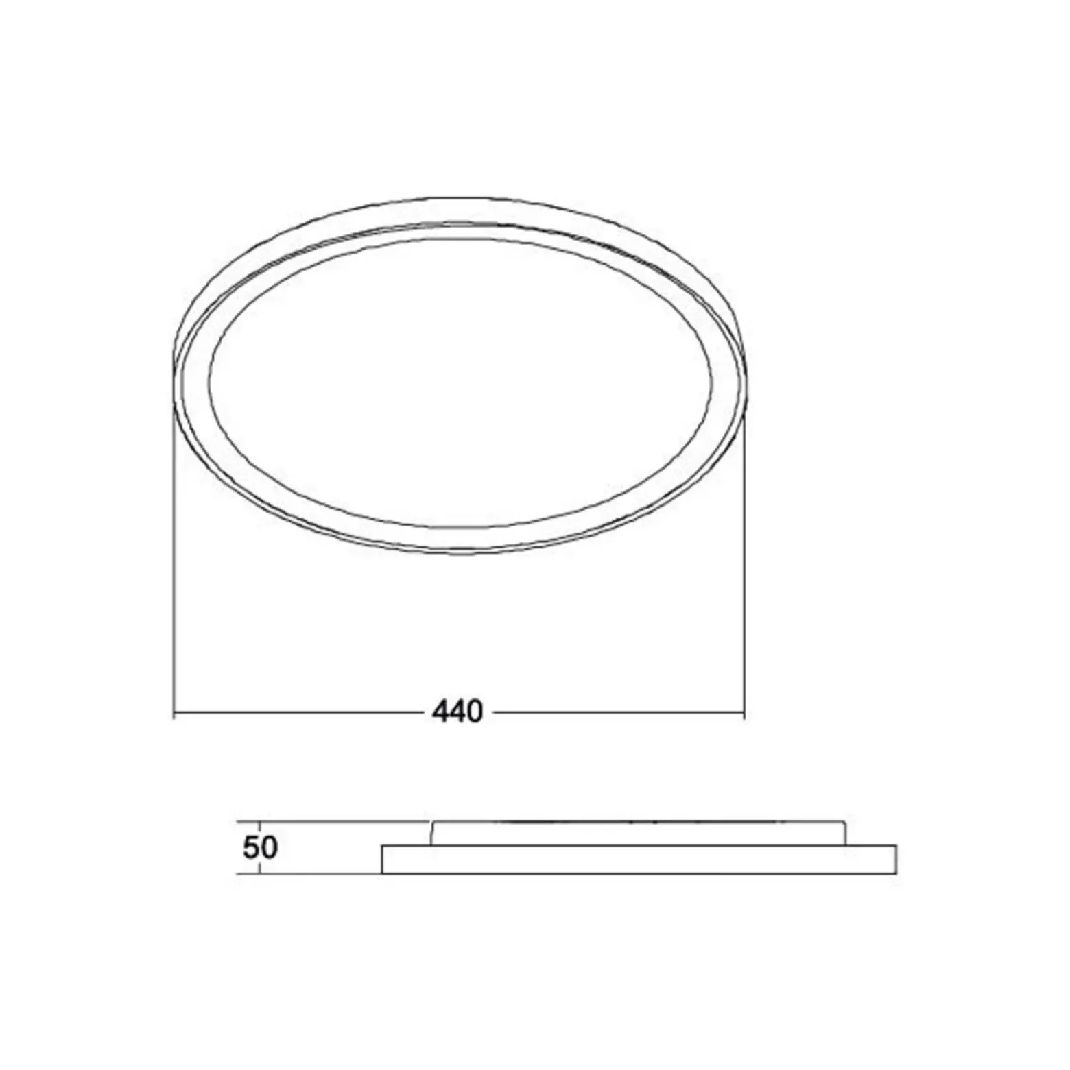 BRUMBERG Plafón LED Sunny Midi, DALI, 3.000 K, blanco