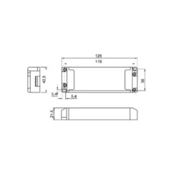 BRUMBERG QualityFlex LED-Strip Set 5m 48W 3,100K