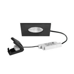BRUMBERG Spot BB21 IP65 Caja de conexiones atenuable negro mate