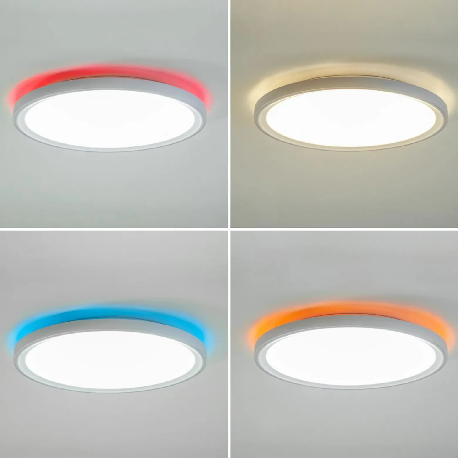 BRUMBERG Sunny Maxi Lámpara de techo LED RC CCT blanco