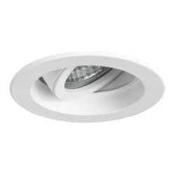 BRUMBERG Tirrel foco empotrable GU10 profundo, redondo, blanco