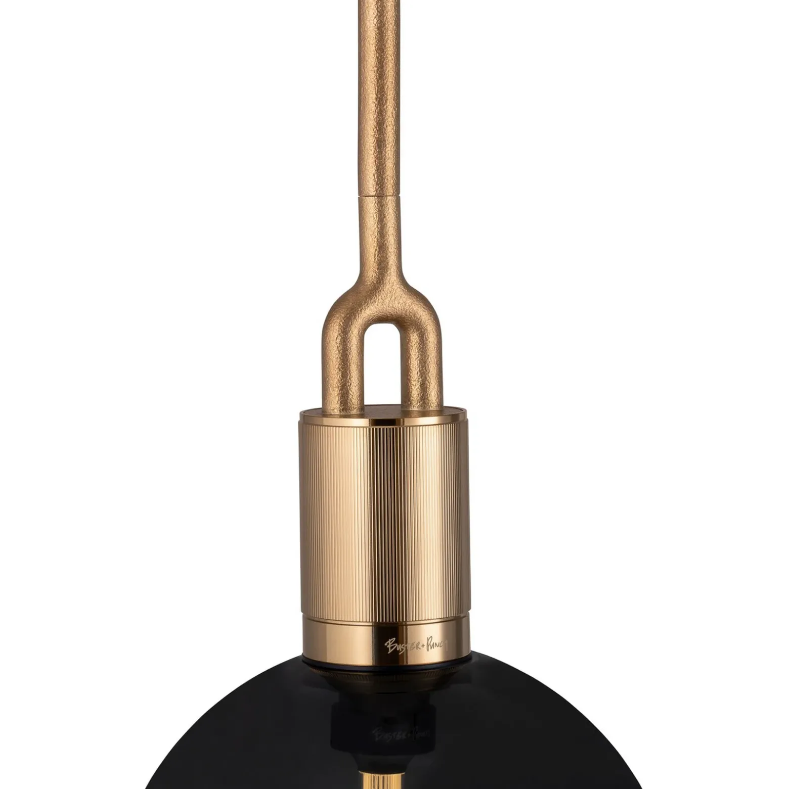 Buster + Punch Forked Péndulo Ø 29 cm latón/humo
