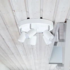 By Rydéns Correct downlight 5 luces blanco mate