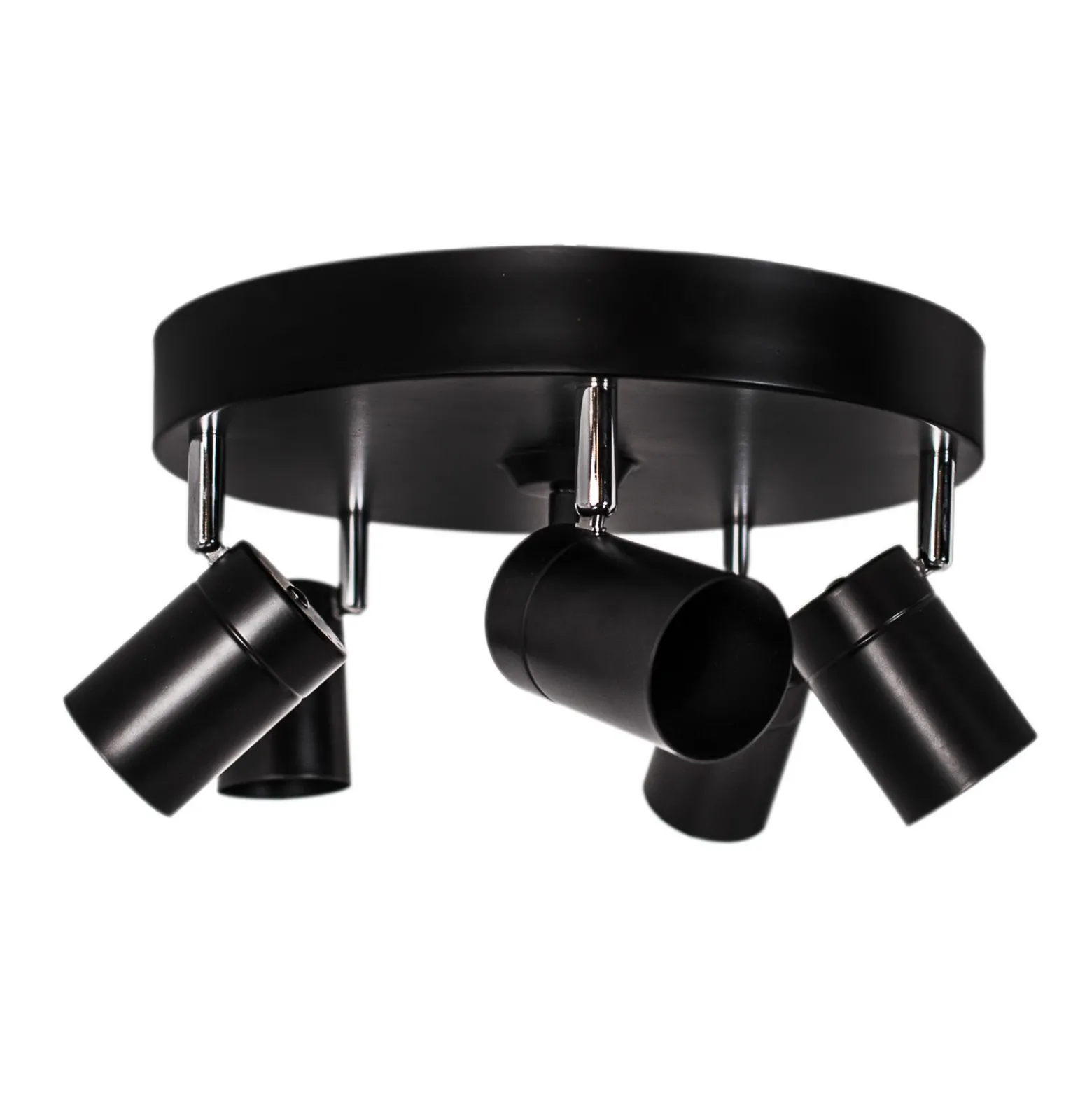 By Rydéns Correct downlight 5 luces negro mate