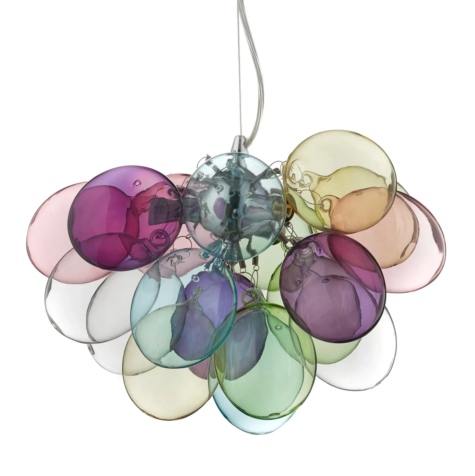 By Rydéns Gross lámpara colgante, colorido, 30 cm