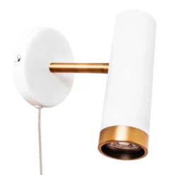 By Rydéns Puls foco de pared 1 luz con enchufe