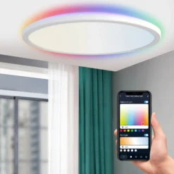 Calex Smart Halo Plafón LED, Ø 40 cm