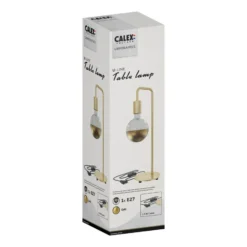 Calex U-Line lámpara de mesa con 1,5 m cable, oro