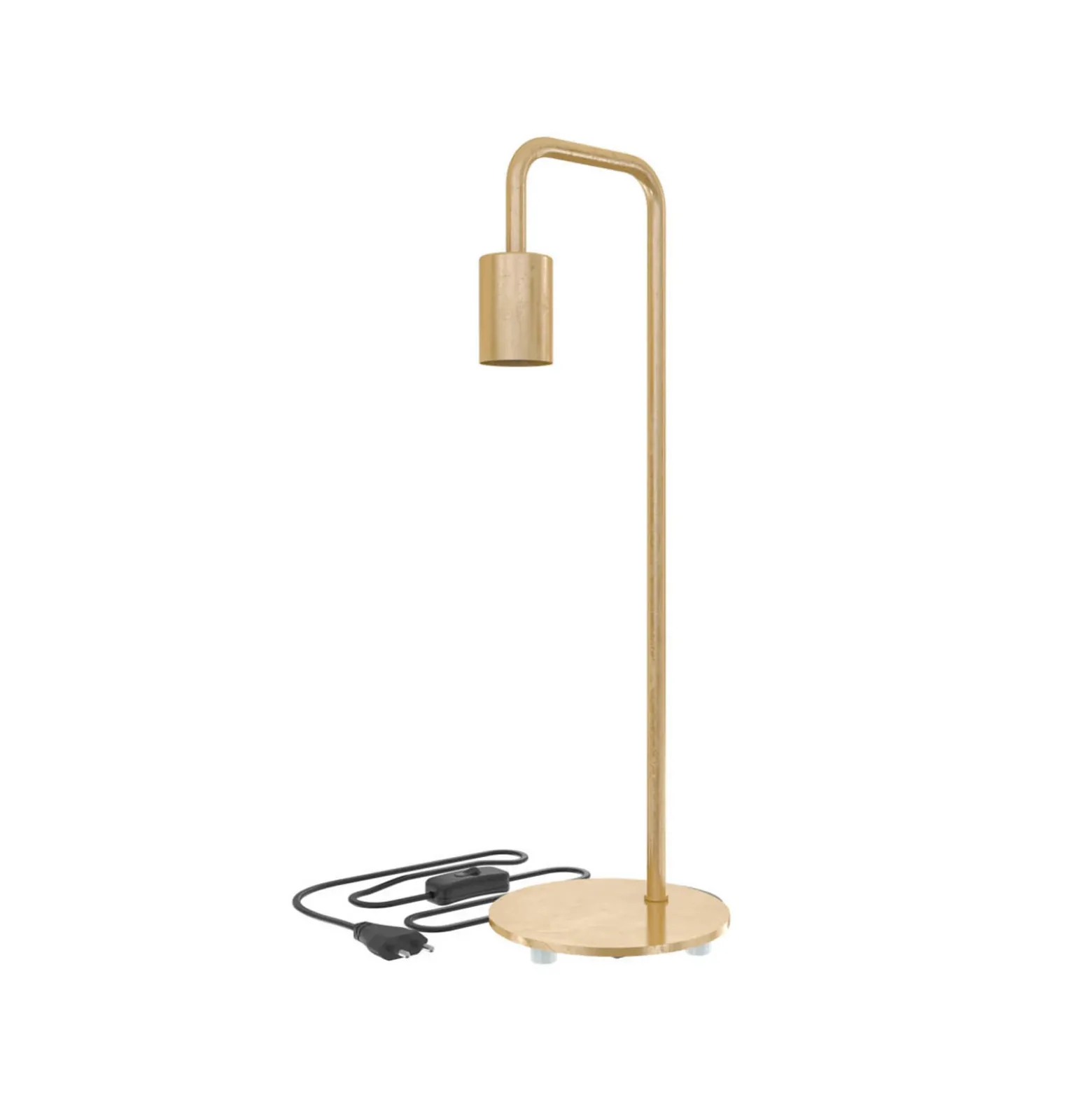 Calex U-Line lámpara de mesa con 1,5 m cable, oro