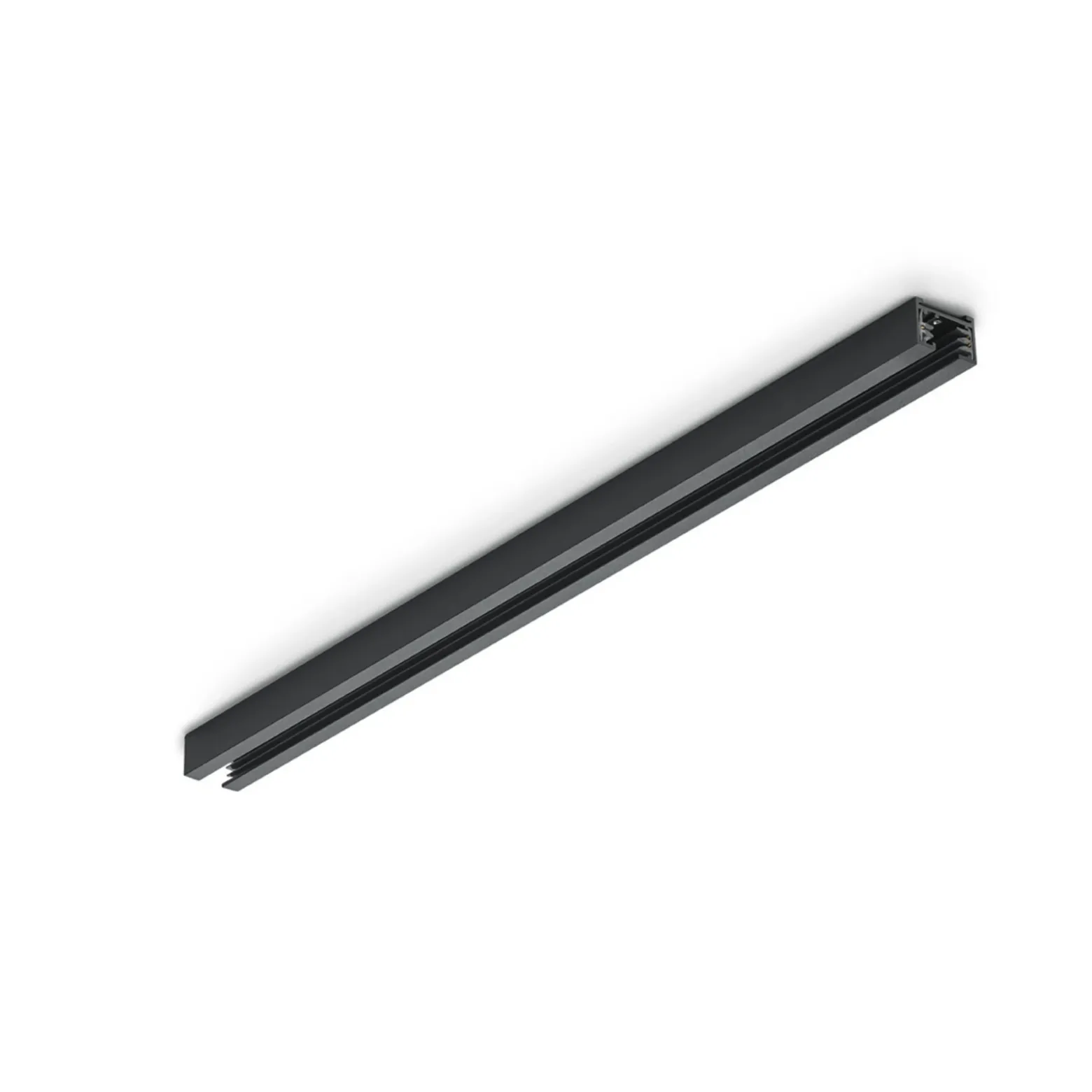 carril de 2 fases DUOline, negro mate, 50cm