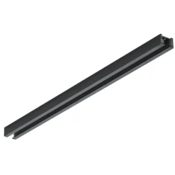 carril de 2 fases DUOline, negro mate, 50cm