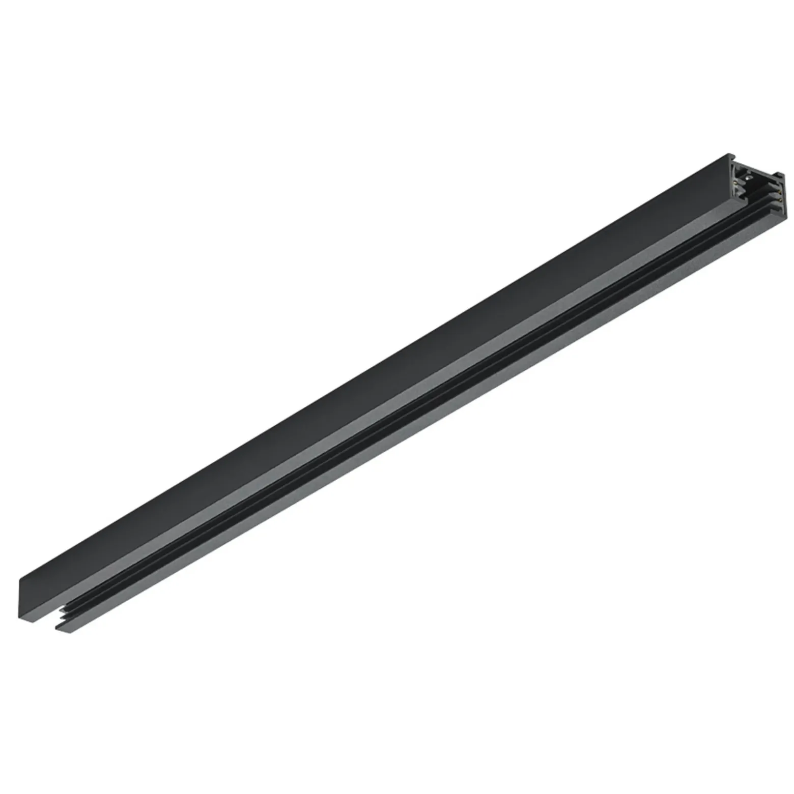 carril de 2 fases DUOline, negro mate, 50cm