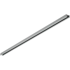 carril de 2 fases DUOline, titanio, 100 cm