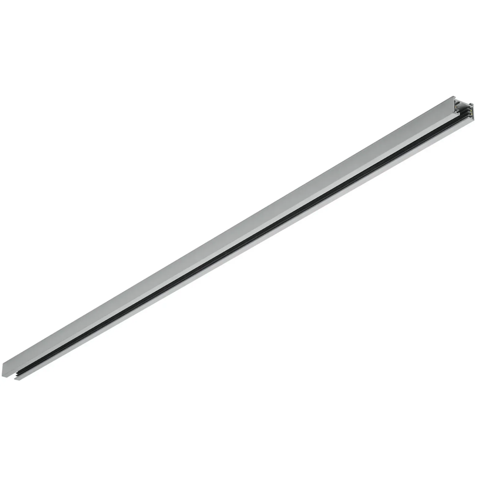 carril de 2 fases DUOline, titanio, 100 cm