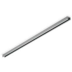 carril de 2 fases DUOline, titanio, 100 cm