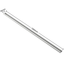 Carril eléctrico Linaro de Lindby, 1 m, blanco, sistema de riel monofásico