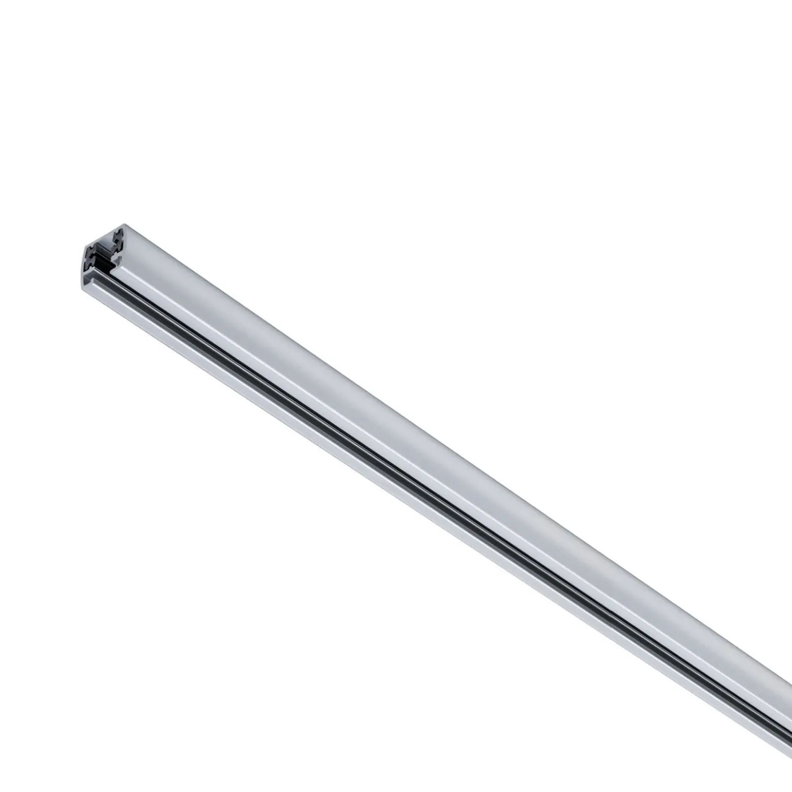 Carril Paulmann URail, cromo mate, longitud 50 cm, aluminio