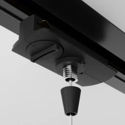 Colgante con conector Maytoni Unity riel monofásico negro