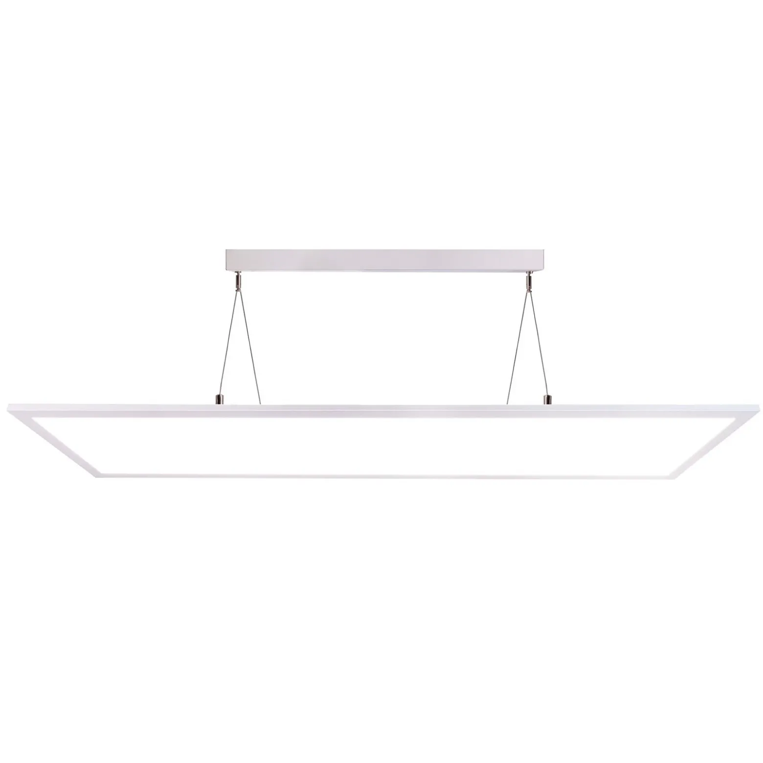 Colgante LED 3422, angular, dip-switch, blanco