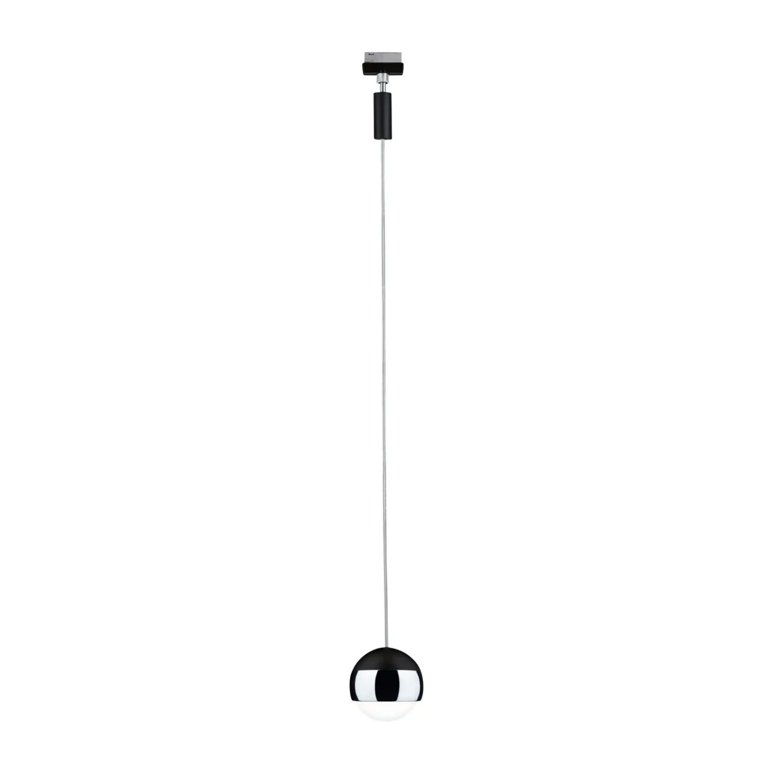 Colgante Paulmann URail Capsule II 2.700K negro