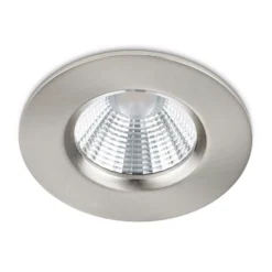 Color níquel foco empotrado LED Zagros, IP65