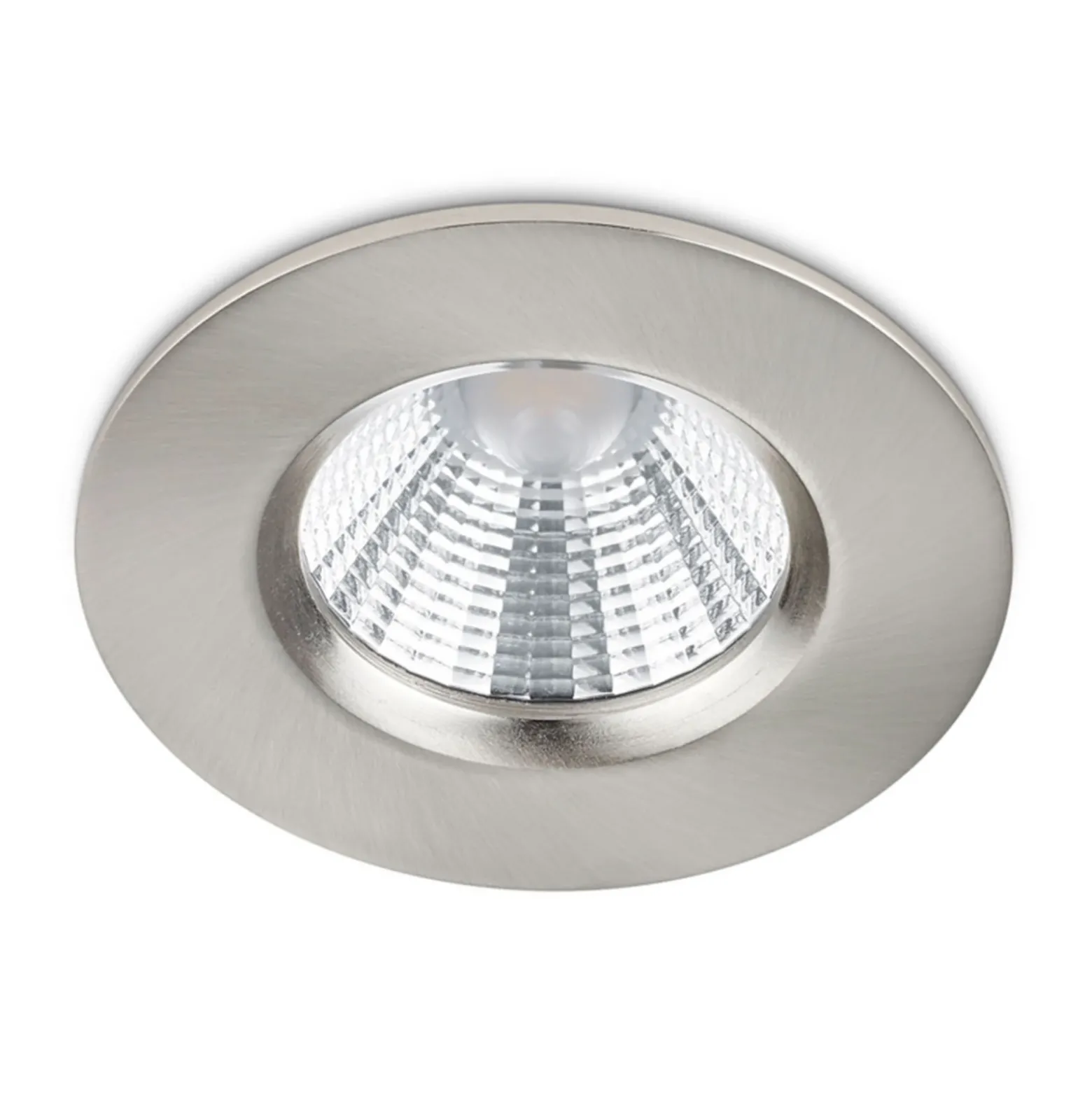 Color níquel foco empotrado LED Zagros, IP65