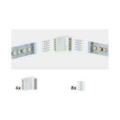 Conector angular para tira MaxLED