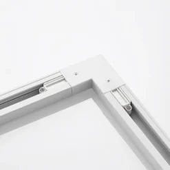 Conector de esquina Lindby Linaro, blanco, sistema de riel monofásico