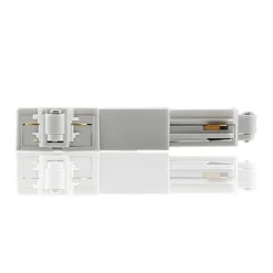 Conector de esquina Lindby Linaro, blanco, sistema de riel monofásico